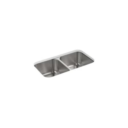 Sterling Mcallister 32X18X8.25 Dbl Basin Sink F11444-NA